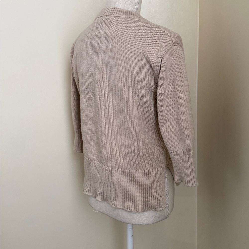 Workshop Republic Clothing Taupe V-Neck Sweater - Picture 11 of 13